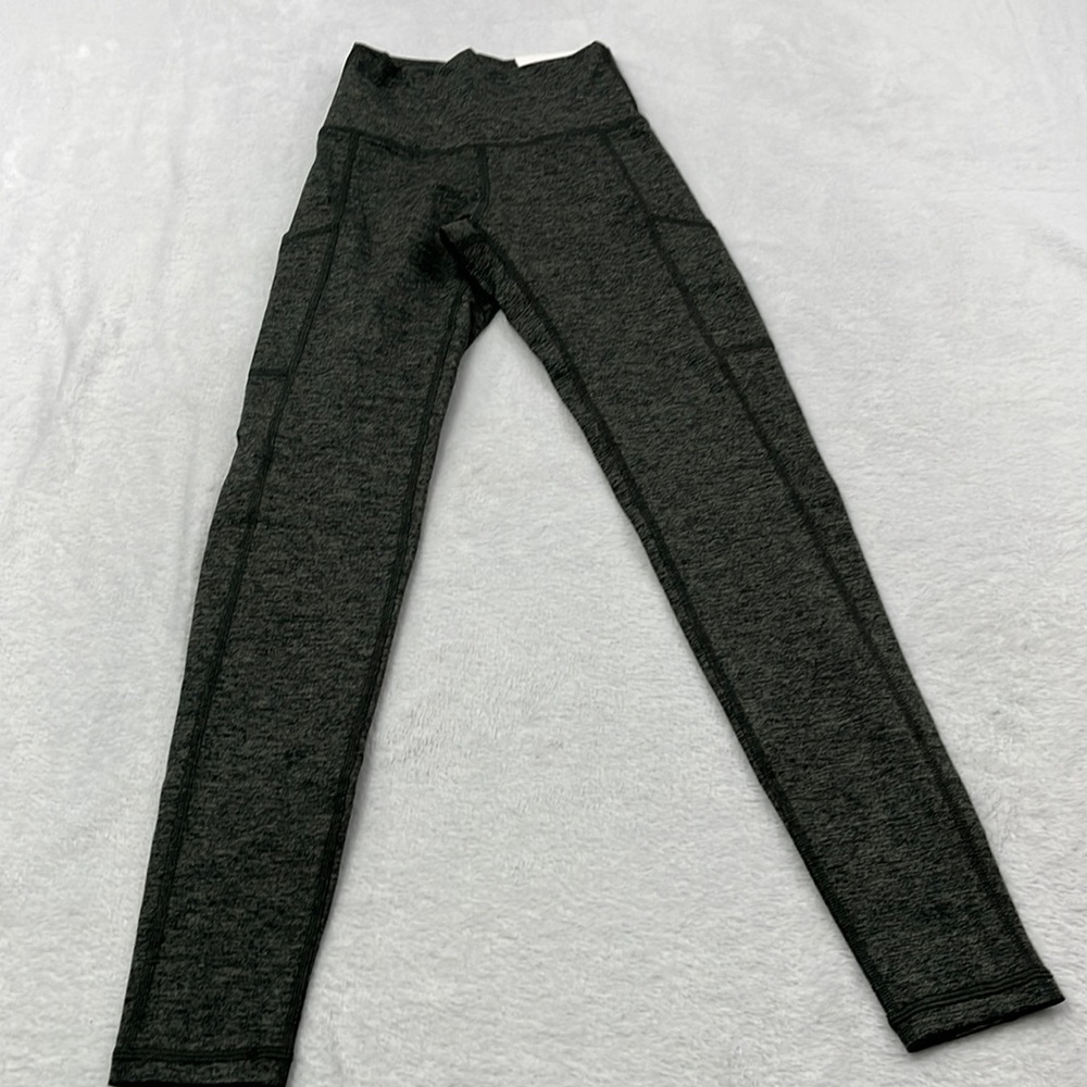 NWT Aerie Offline XS Hi Rise The Hugger Legging Dark Green W/Pockets